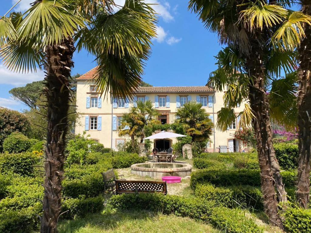 Domaine de Ménerque - petit château avec piscine Lisle-sur-Tarn Exterior foto