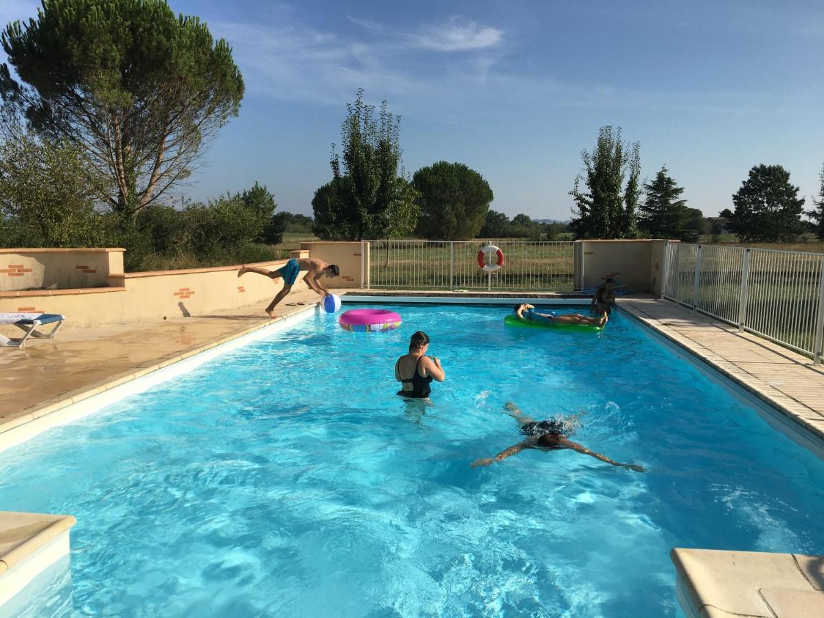 Domaine de Ménerque - petit château avec piscine Lisle-sur-Tarn Exterior foto